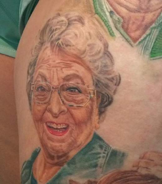 superfan tatto...